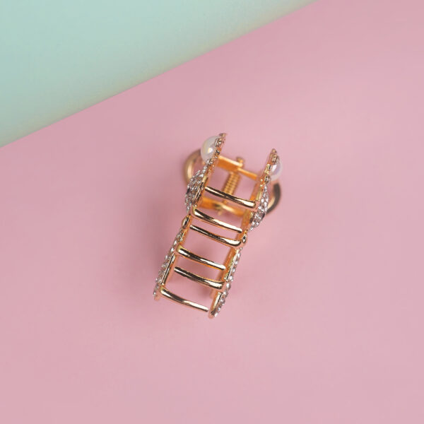 Golden Bunny Claw Clip - Image 3