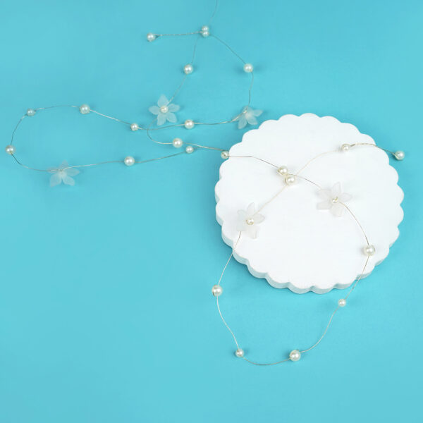 Pearl Hair Vine (Silver) - Image 2