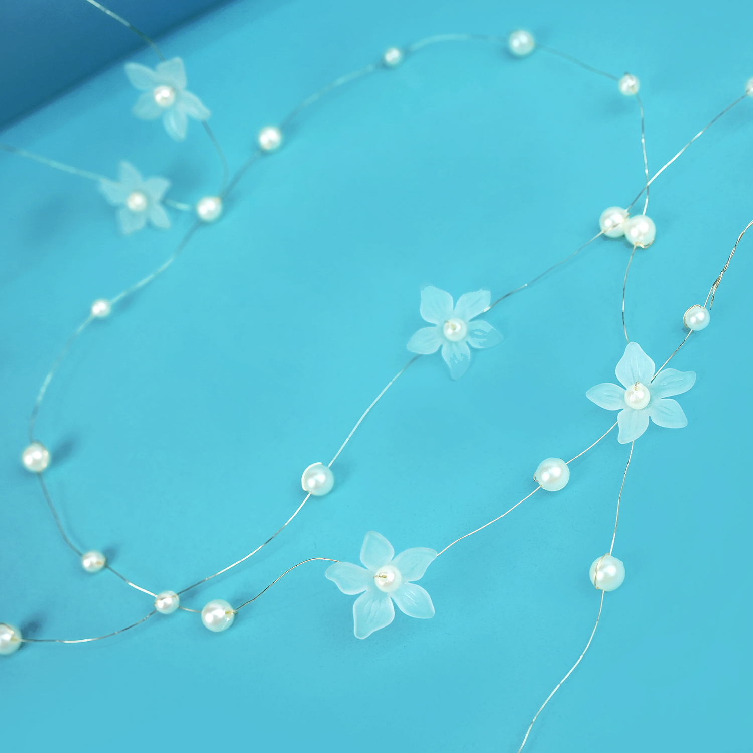 Pearl Hair Vine (Silver)