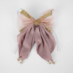 Pink Silk Bow