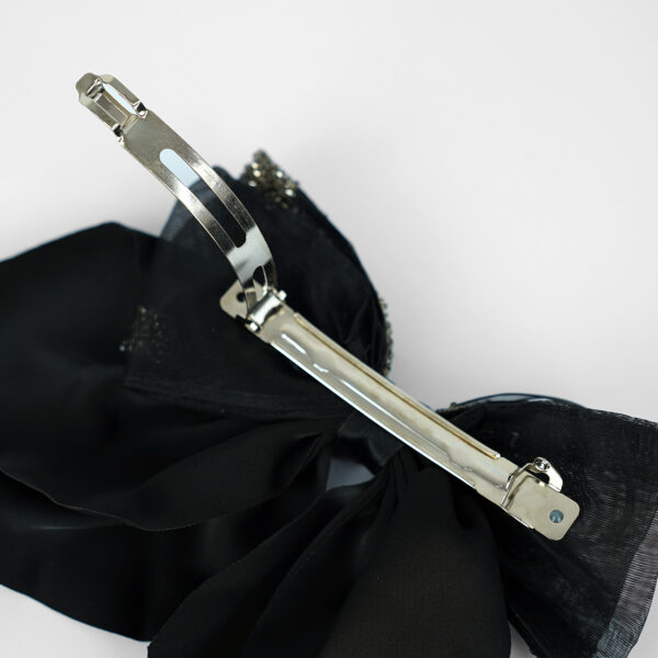 Black Silk Bow - Image 6