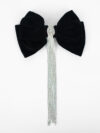 Velvet Bow Rhinestone